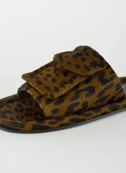 Pony Hair Calf Print Beryen Sandal