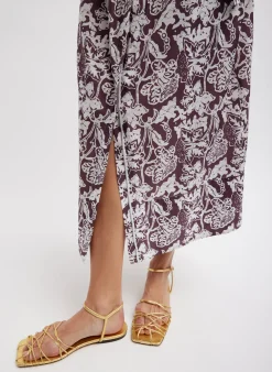 Recycled Nylon Batik Full Skirt