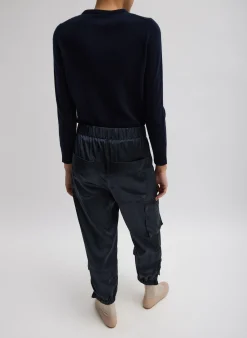 Shiny Nylon Pull On Wilt Jogger