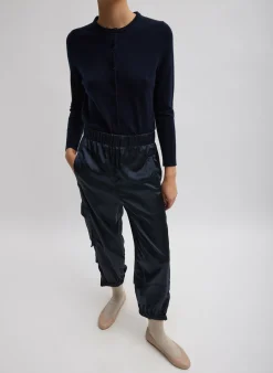 Shiny Nylon Pull On Wilt Jogger