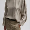 Silk Habutai Circular Top