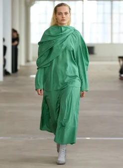 Silk Habutai Circular Top