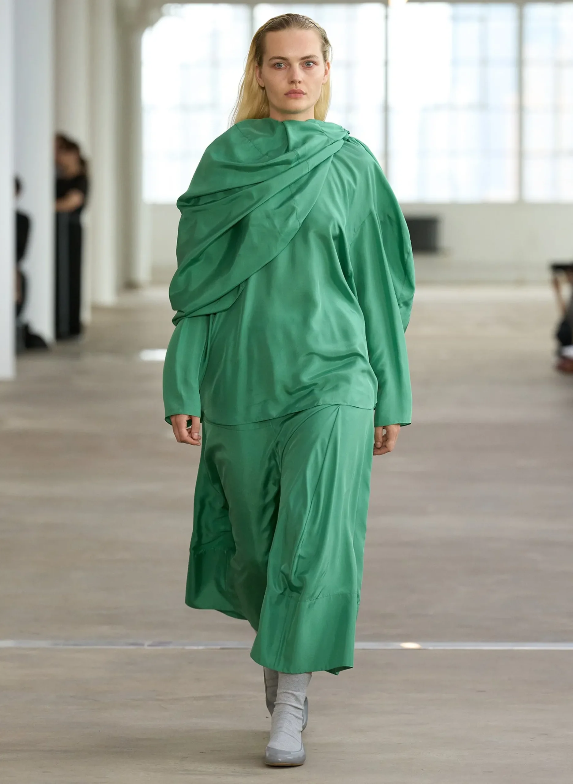 Silk Habutai Circular Top