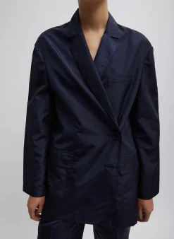 Silk Nylon Liam Blazer