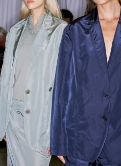 Silk Nylon Liam Blazer