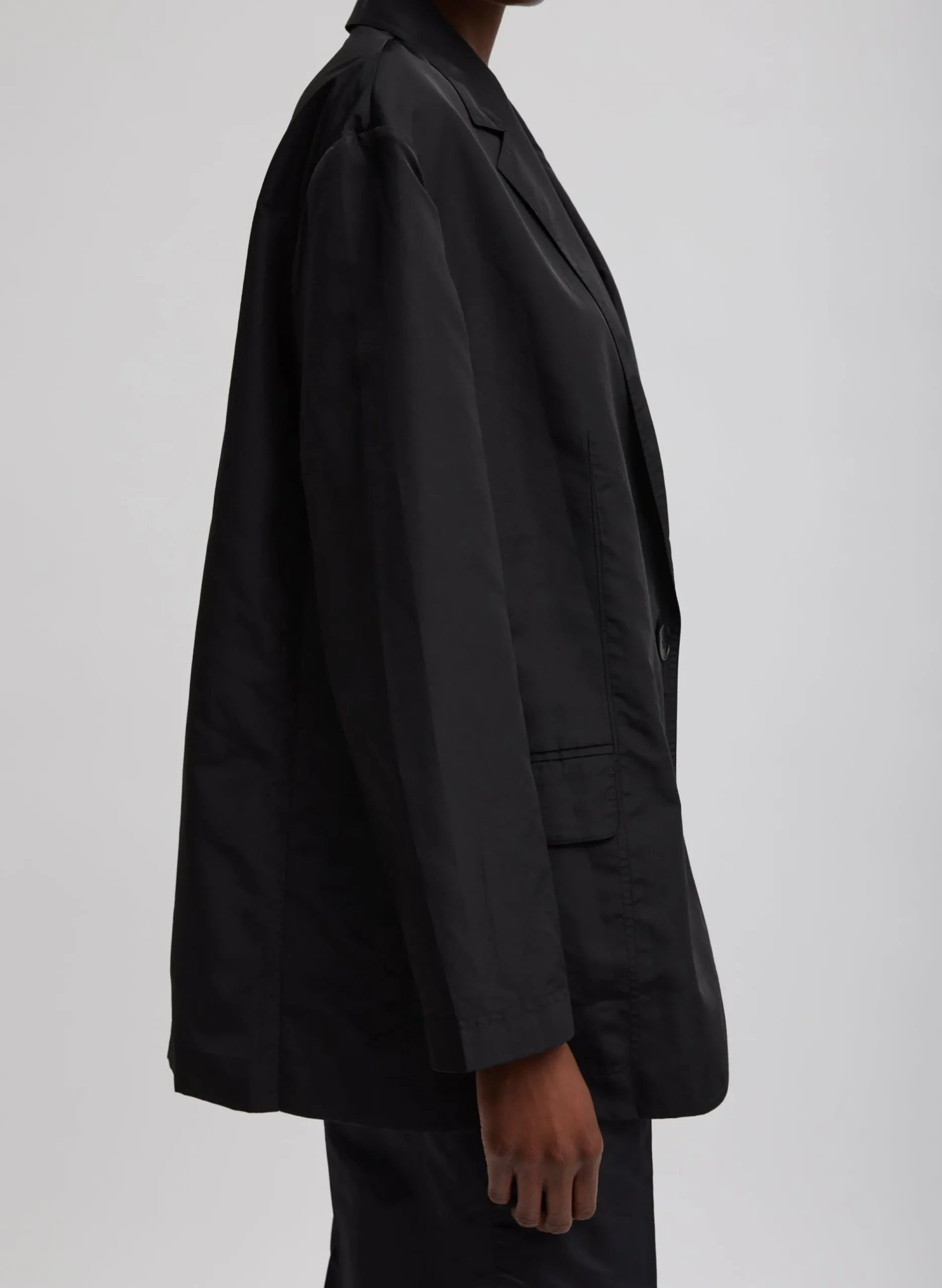 Silk Nylon Liam Blazer