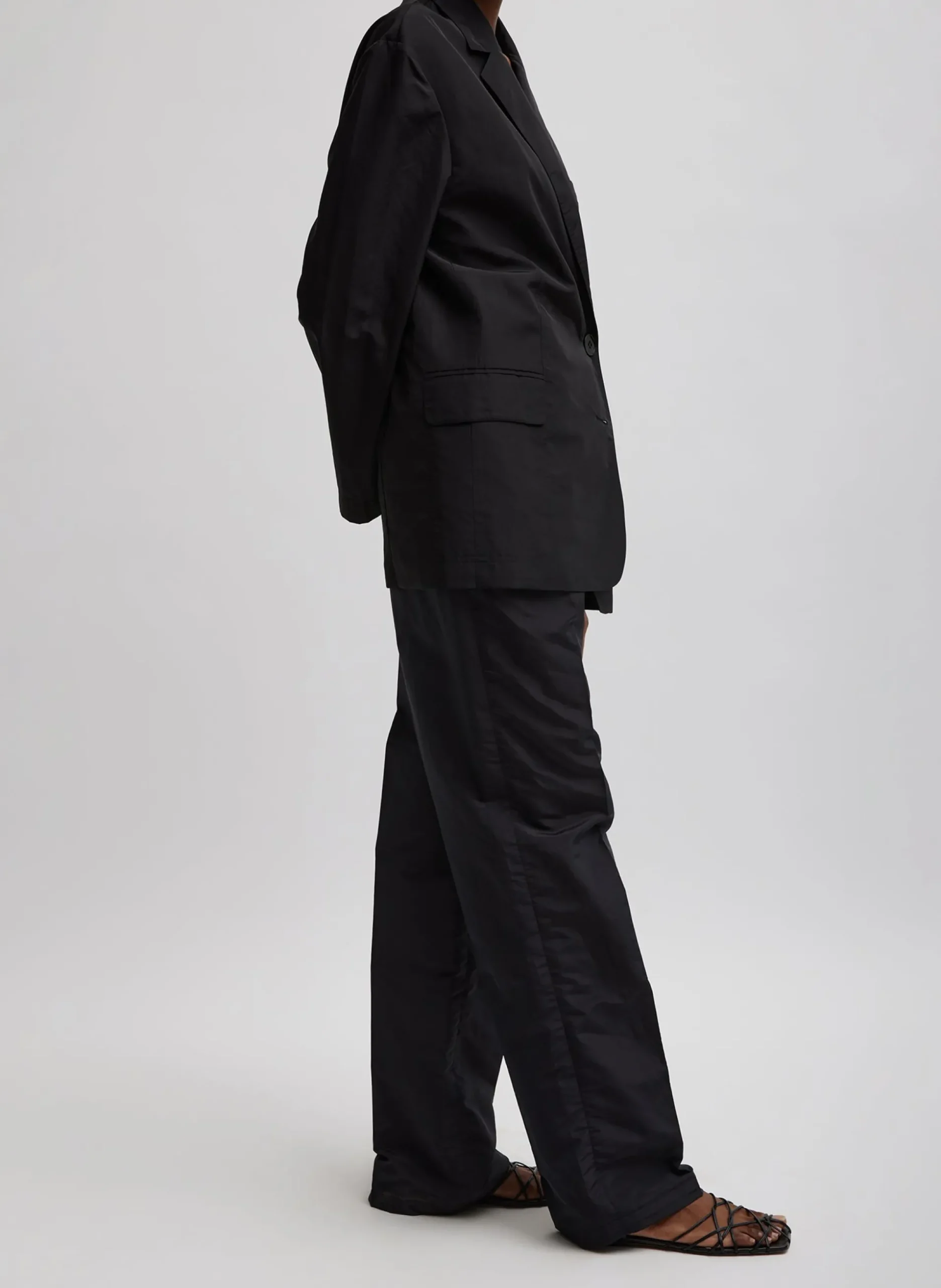 Silk Nylon Liam Blazer