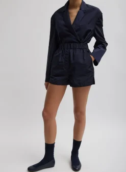 Silk Nylon Pull On Shorts