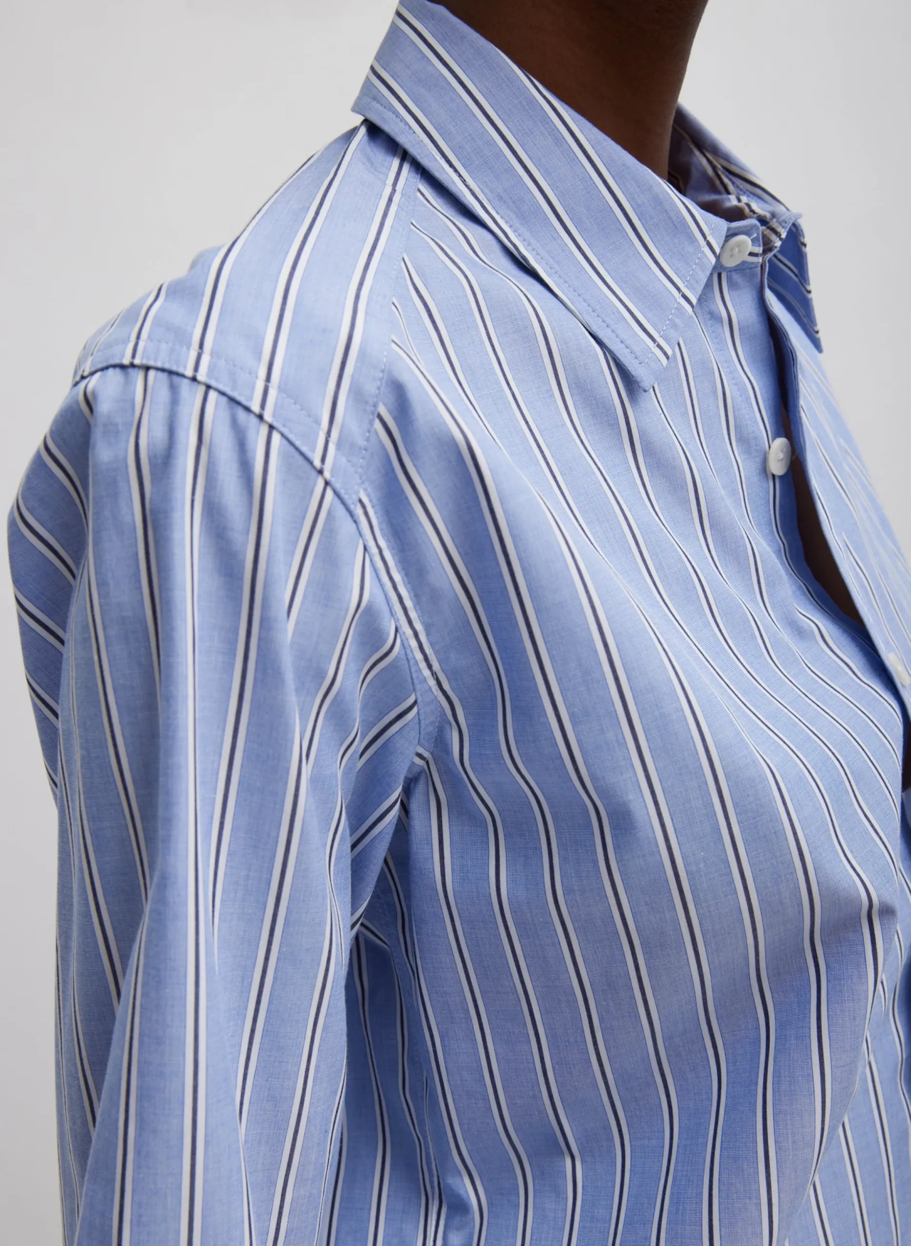 Striped Shirting Charlie Men's Slim Shirt