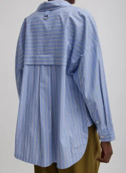Striped Shirting Gabe Oversized Shirt