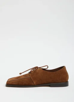 Suede Brody Square Toe Loafer