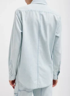 Summer Denim Charlie Slim Men's Shirt