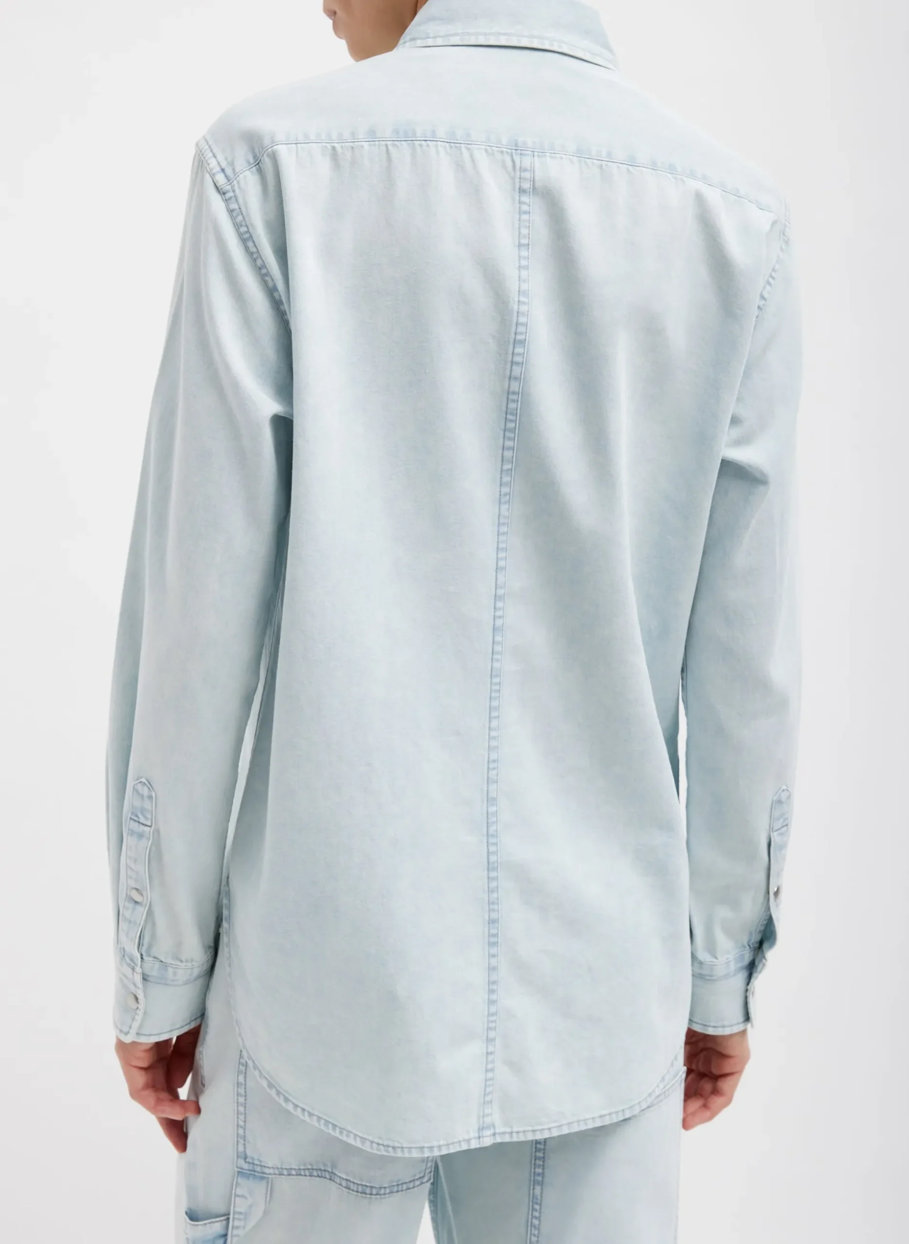 Summer Denim Charlie Slim Men's Shirt