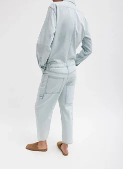 Summer Denim Charlie Slim Men's Shirt