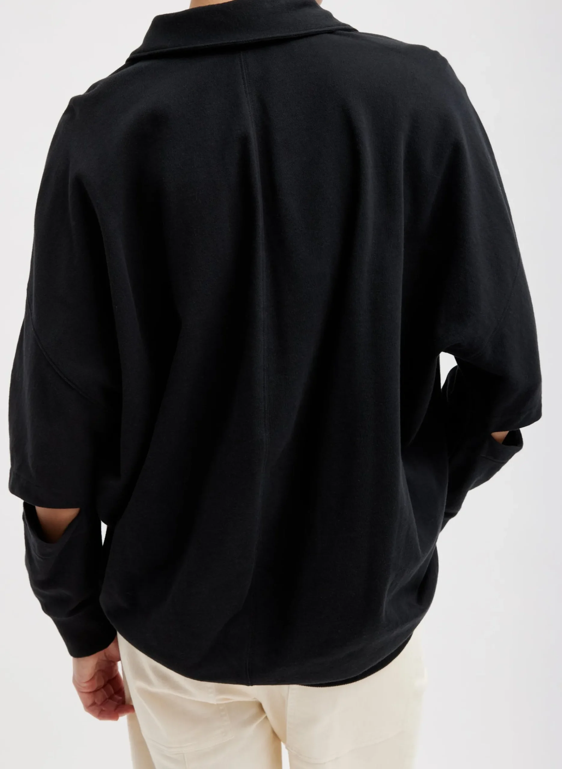 Summer Sweatshirting Polo Collar Sweatshirt