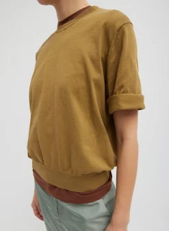 Super Fine Gauge Perfect Short Sleeve Men's Pullover