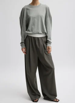 Tropical Wool Marit Pull On Pant