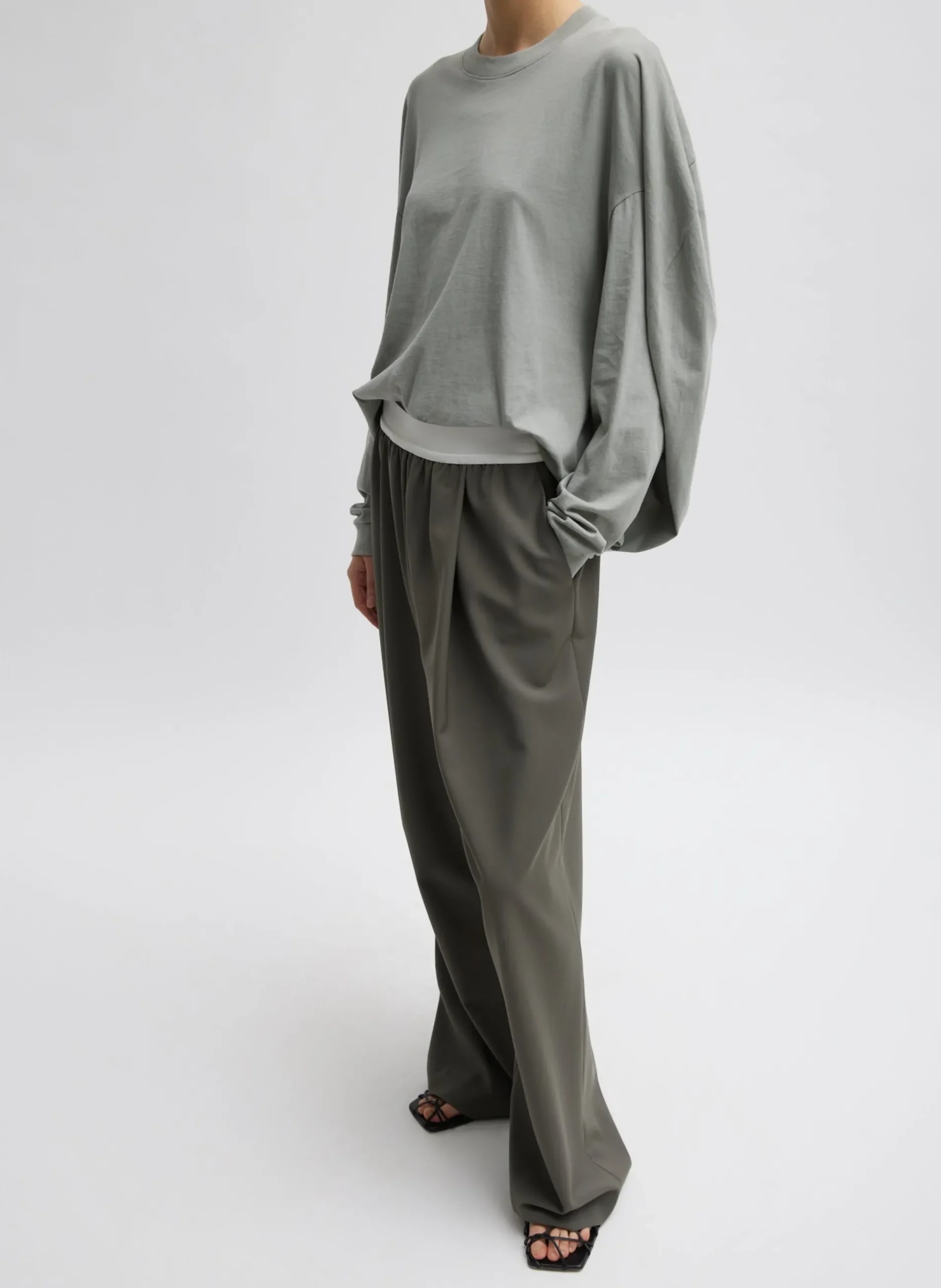 Tropical Wool Marit Pull On Pant