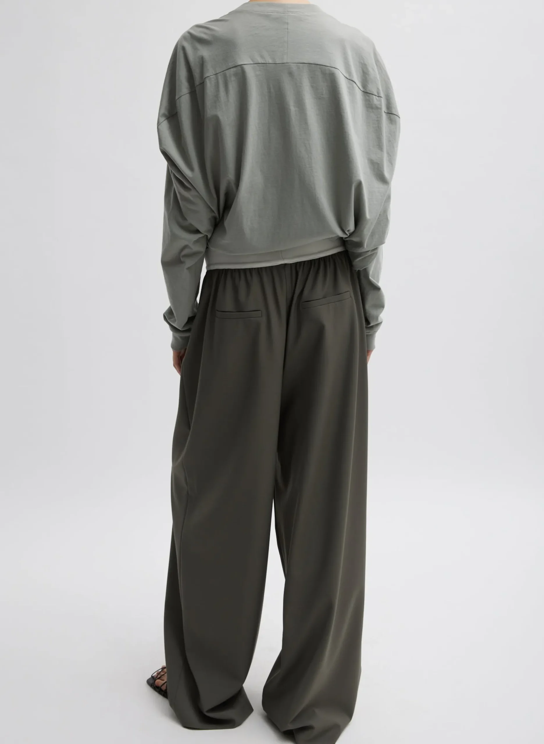 Tropical Wool Marit Pull On Pant
