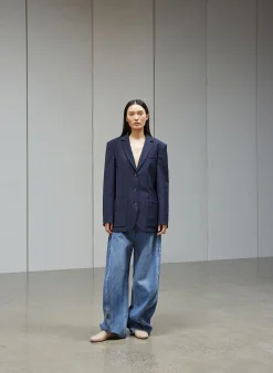 Tropical Wool Max Blazer