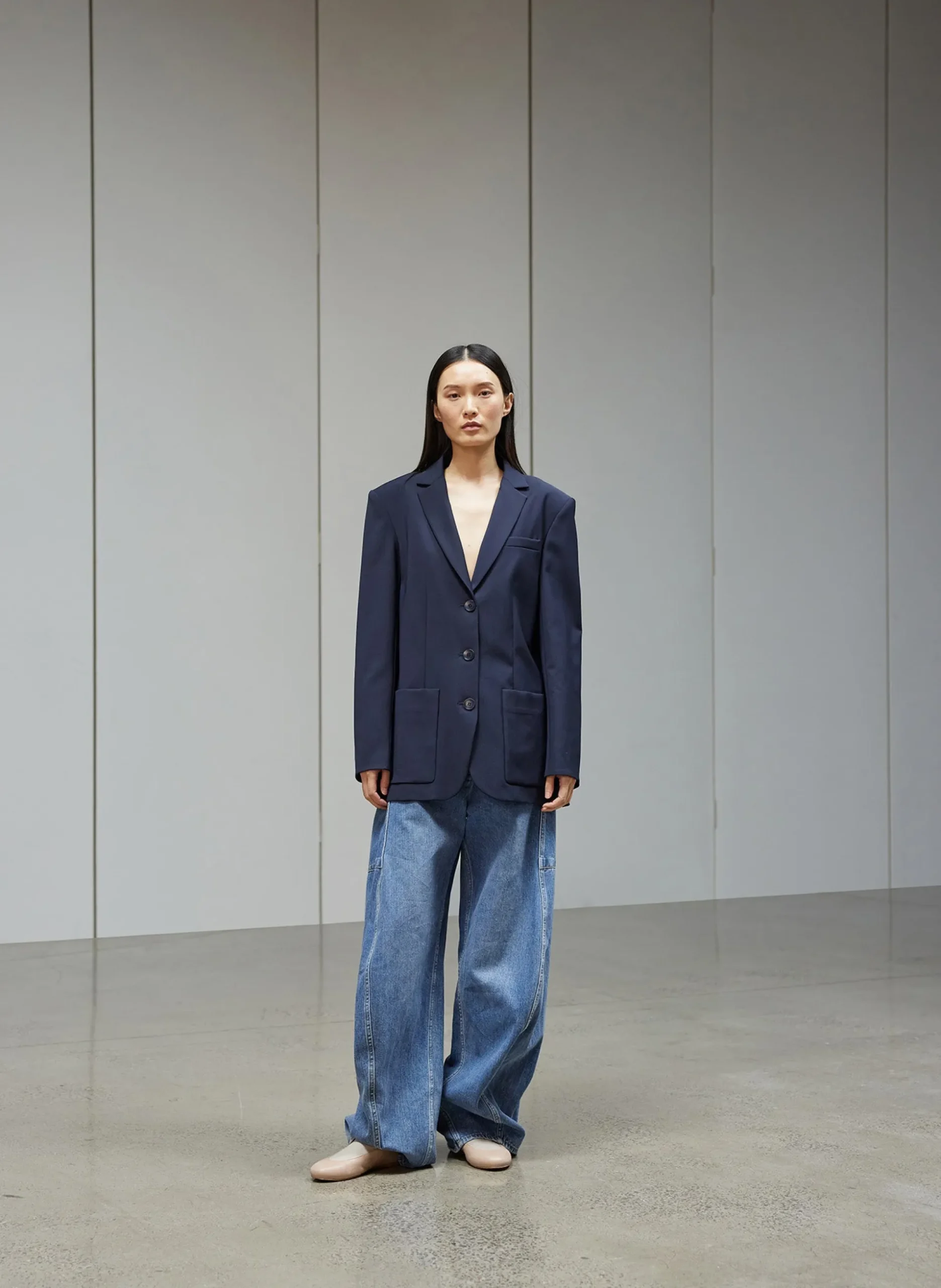 Tropical Wool Max Blazer