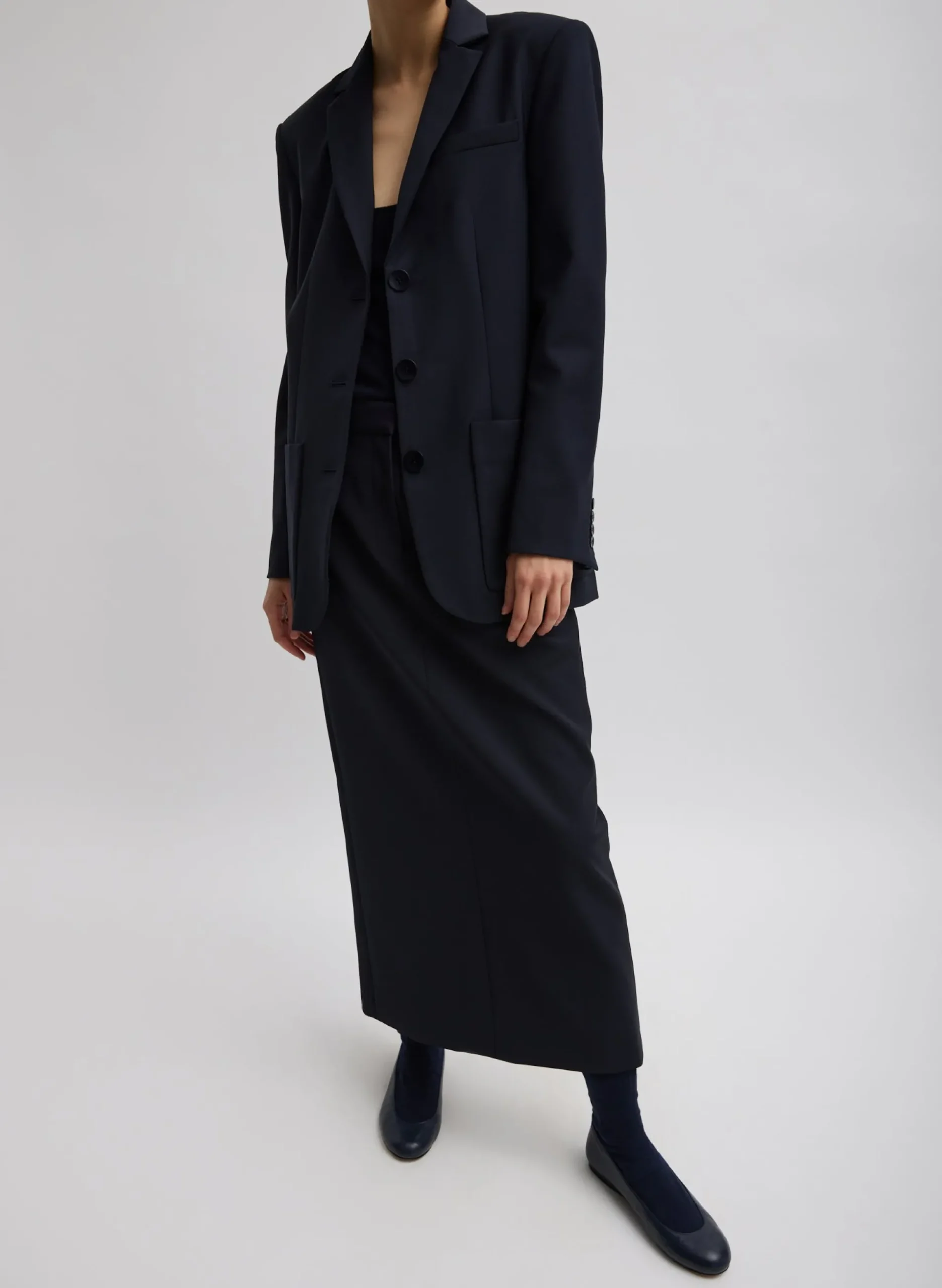 Tropical Wool Max Blazer