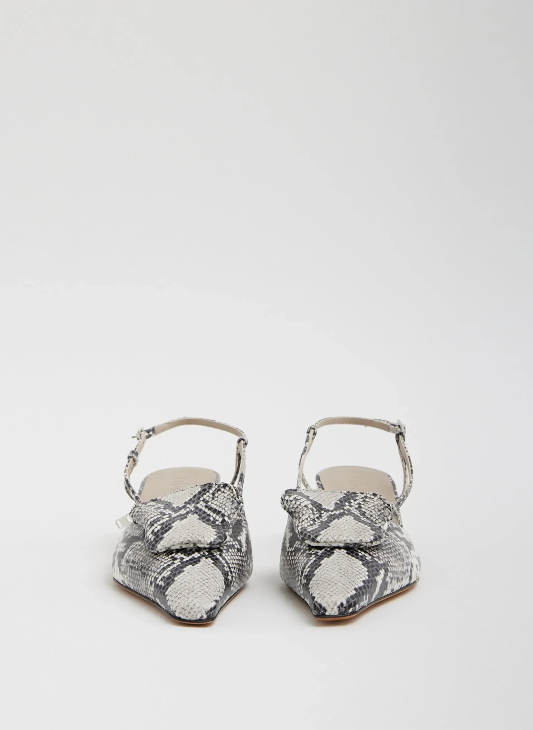 Victor Embossed Snake Slingback