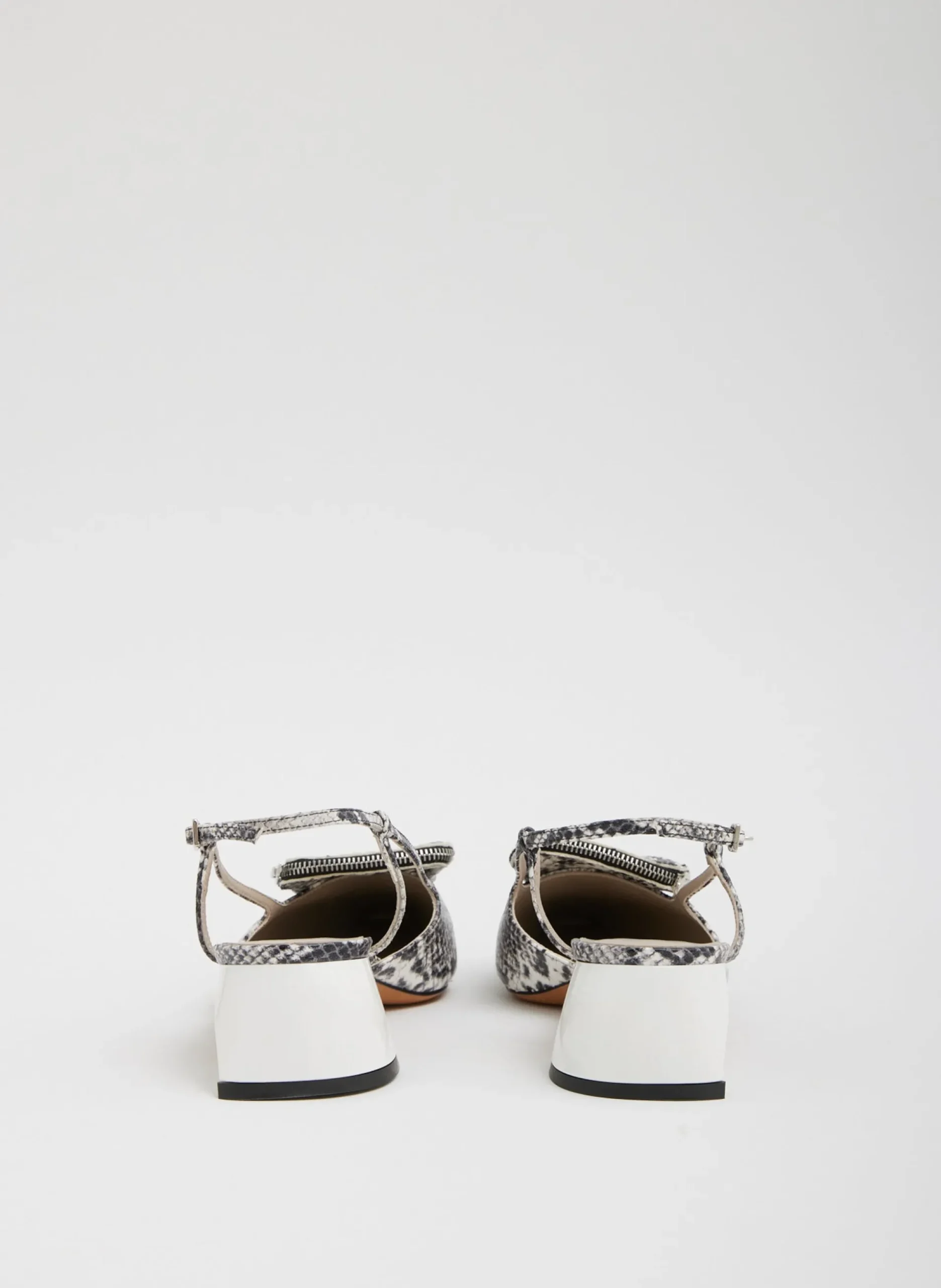 Victor Embossed Snake Slingback