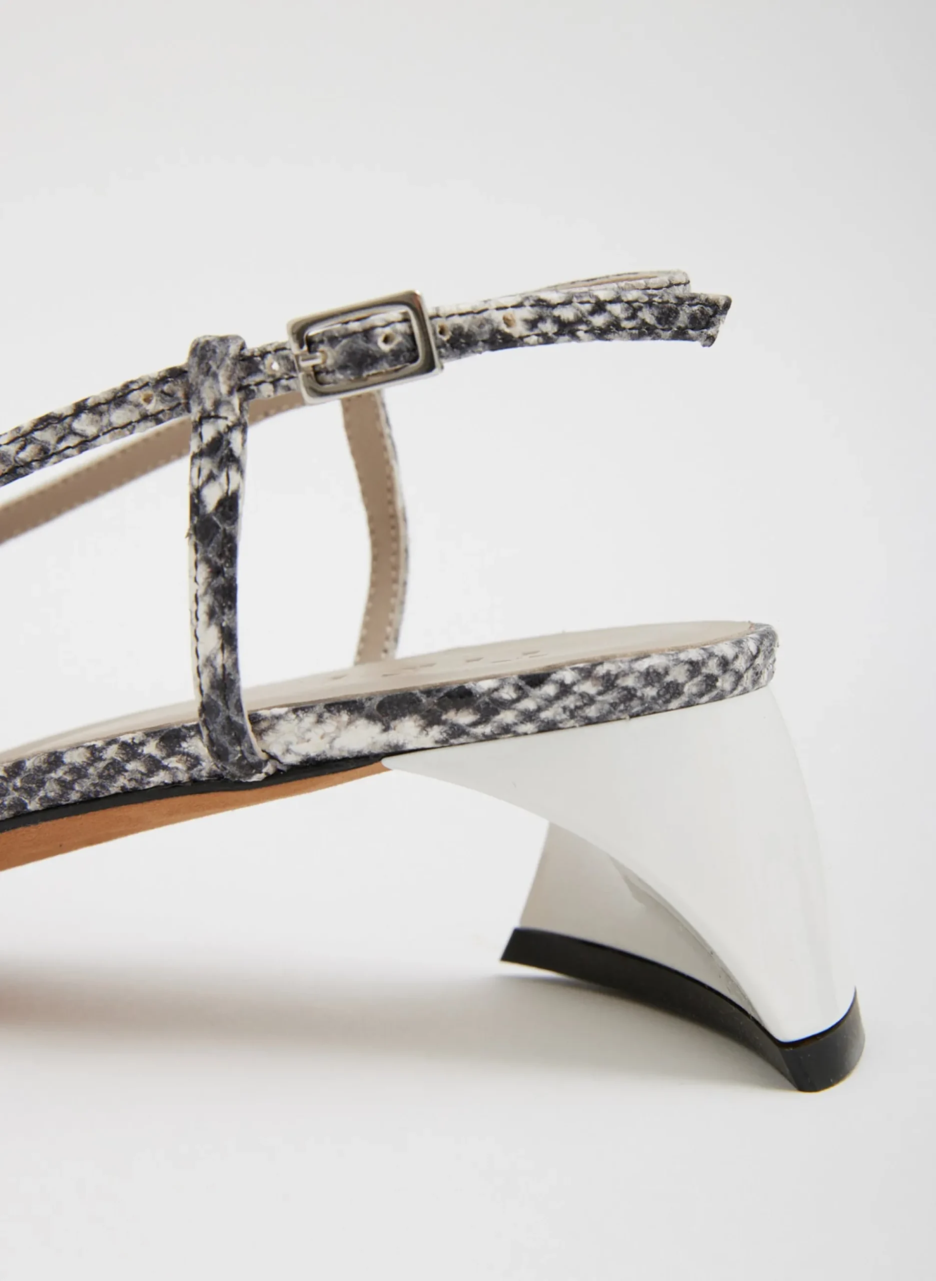 Victor Embossed Snake Slingback