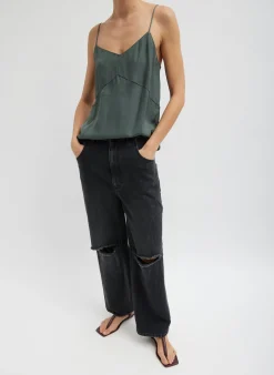 Vintage Wash Black Denim Ryder Jean