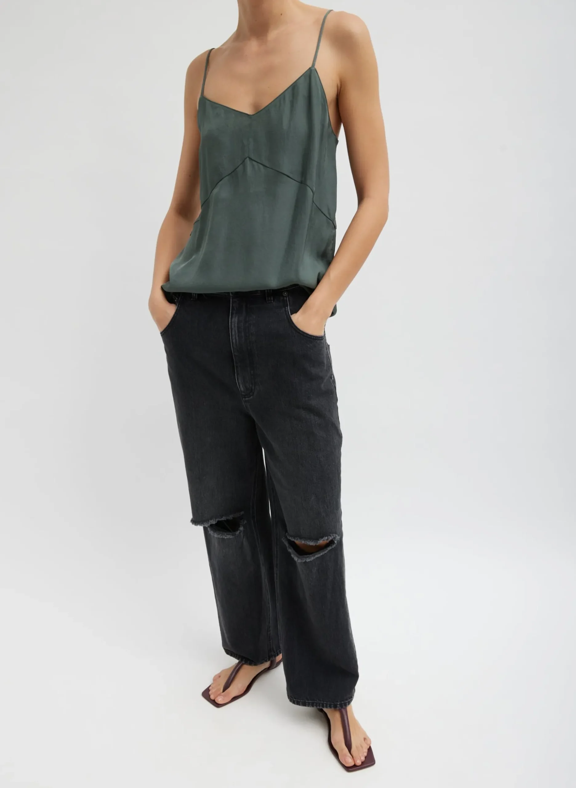 Vintage Wash Black Denim Ryder Jean