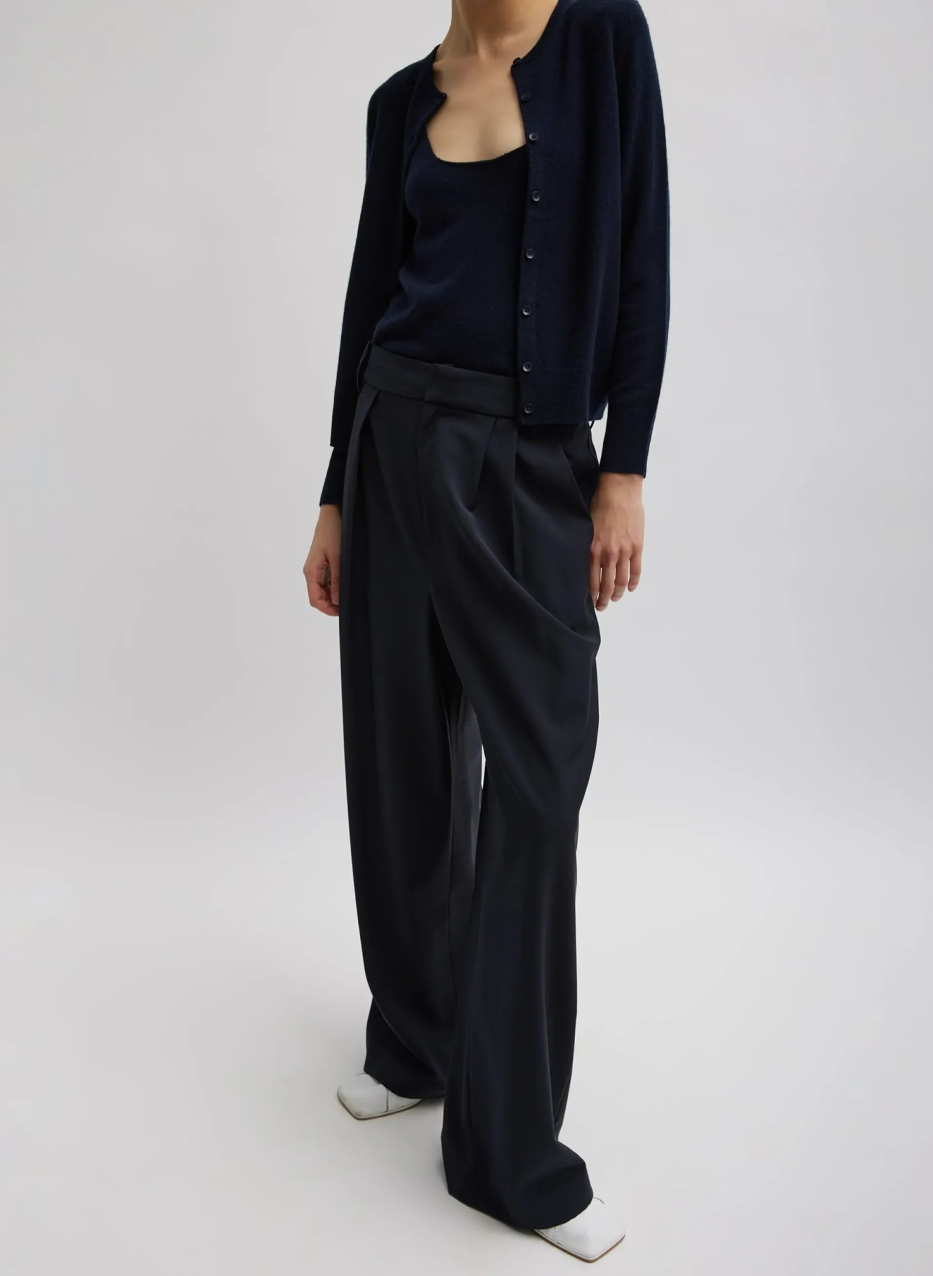 Washable Cashmere Tank Sweater